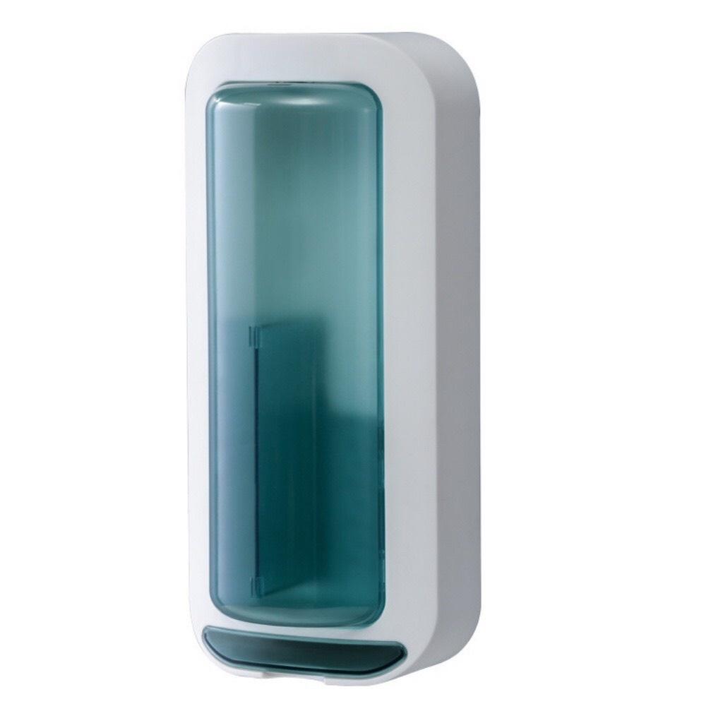Ống đũa treo tường đựng đũa thìa dán tường xoay 360 độ có khay thoát nước, dụng cụ phòng bếp siêu tiện lợi
