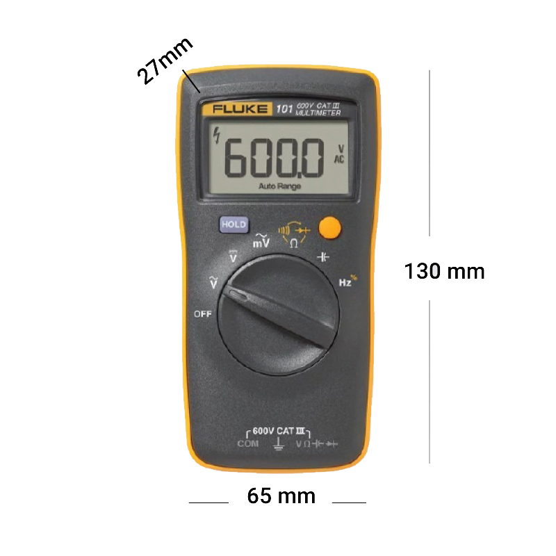 Đồng hồ vạn năng kỹ thuật số Fluke 101