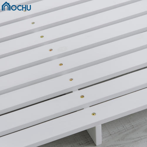 Giường Ngủ Pallet Gỗ Thông OCHU - Pallet Bed - White