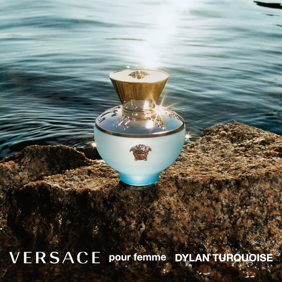 Nước hoa nữ cao cấp VERSACE Dylan Turquoise Pour Femme EDT (30ml, 50ml,100ml) hương Cam Chanh - Gỗ - Xạ Hương thơm mát trẻ trung gợi cảm