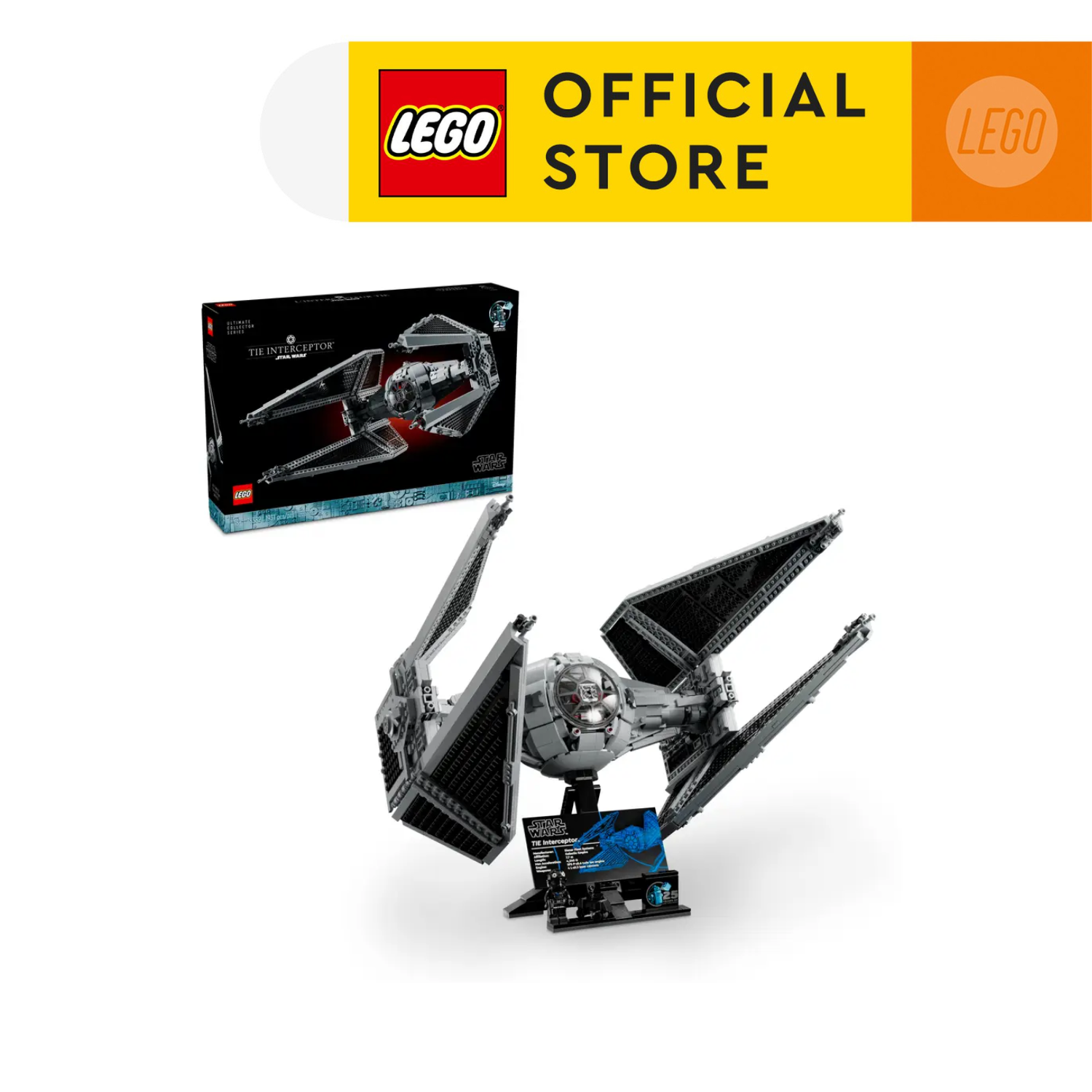 LEGO STAR WARS 75382 Bộ Lắp Ráp TIE Interceptor (1931 chi tiết)