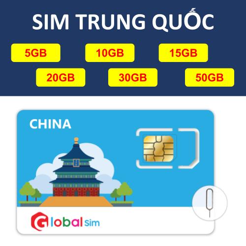 SIM TRUNG QUỐC - GÓI CỐ ĐỊNH (HÀNG CHÍNH HÃNG)