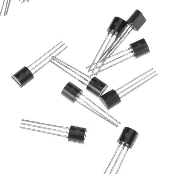 Hot Sale 100 Pieces 2N2222 2N 2222 to-92 NPN 40V 0.8A Transistor