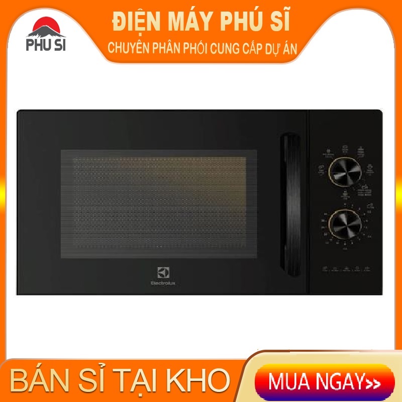 Lò vi sóng cơ có nướng 23L Electrolux EMG23K22B - Hàng Chính Hãng (chỉ giao HN và một số khu vực)