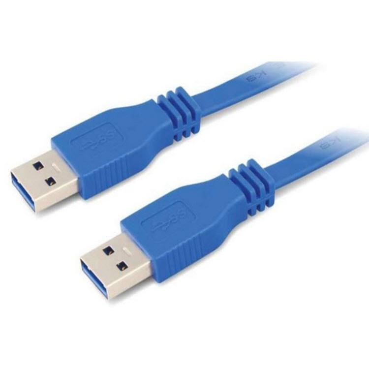 Dây USB 2 đầu đực xanh Chất lượng cao