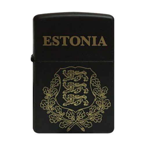 Bật Lửa Zippo 218 Estonia Coat Of Arms