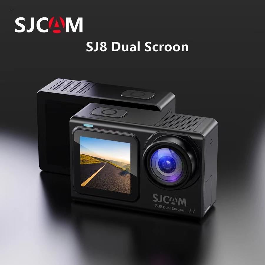 SJCAM SJ8 Camera Hành Động Màn Hình Kép 4K 30FPS 20MP WiFi Chống Nước Tầm Nhìn Ban Đêm DV Camera Thể Thao Ngoài Trời