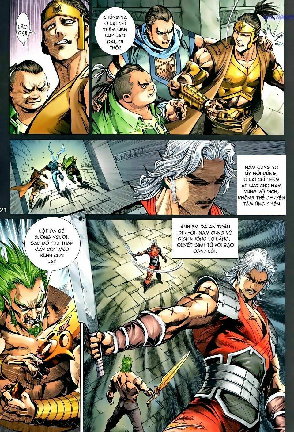 thần binh tiền truyện 3 - loạn thế anh hùng thiên chapter 14 21