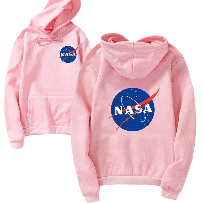 Áo Hoodie NASA áo nam nữ dài tay áo có mũ trùm đầu