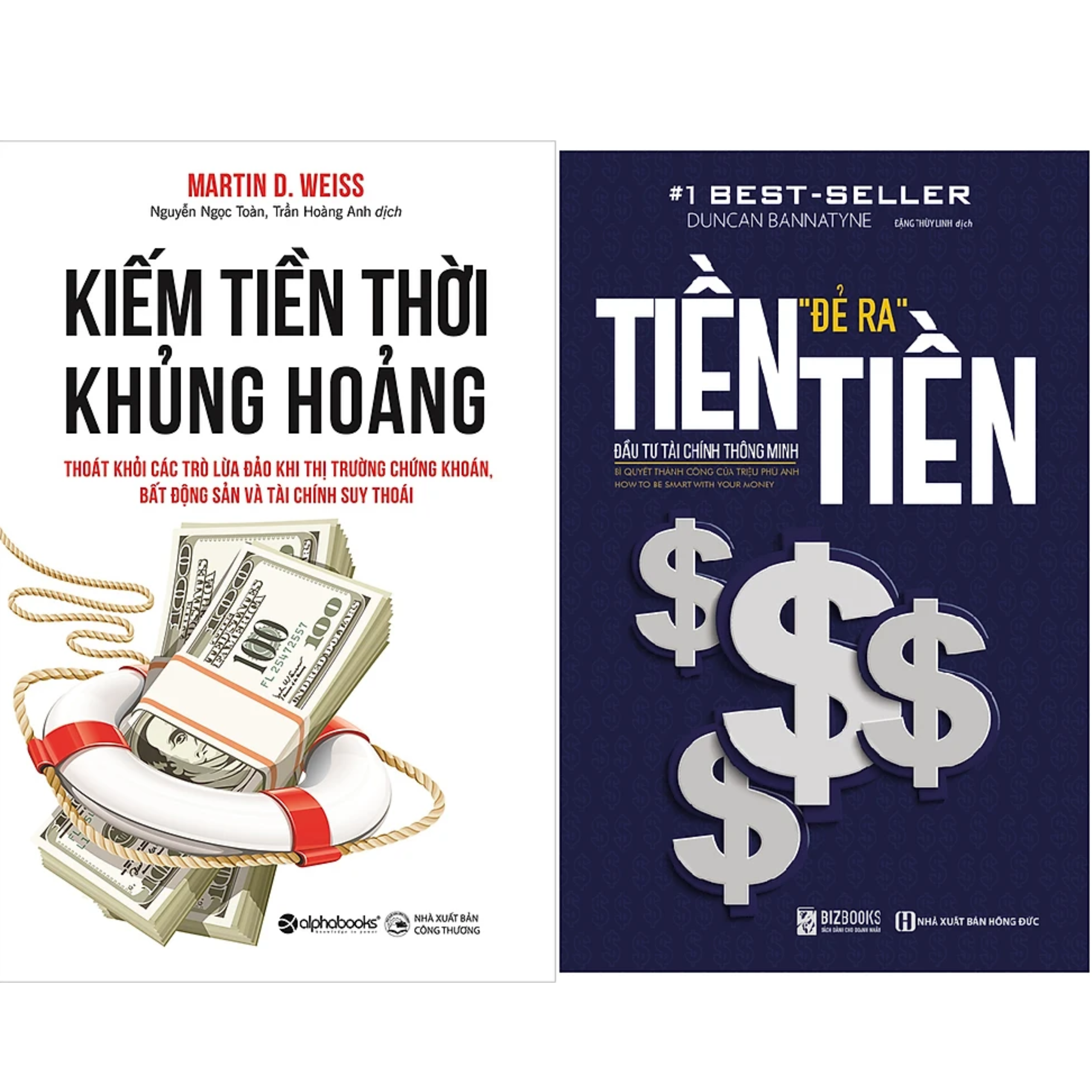 Combo 2Q: Kiếm Tiền Thời Khủng Hoảng - Thoát Khỏi Các Trò Lừa Đảo Khi Thị Trường Chứng Khoán, Bất Động Sản Và Tài Chính Suy Thoái (Tái Bản 2020) + Tiền Đẻ Ra Tiền - Đầu Tư Tài Chính Thông Minh