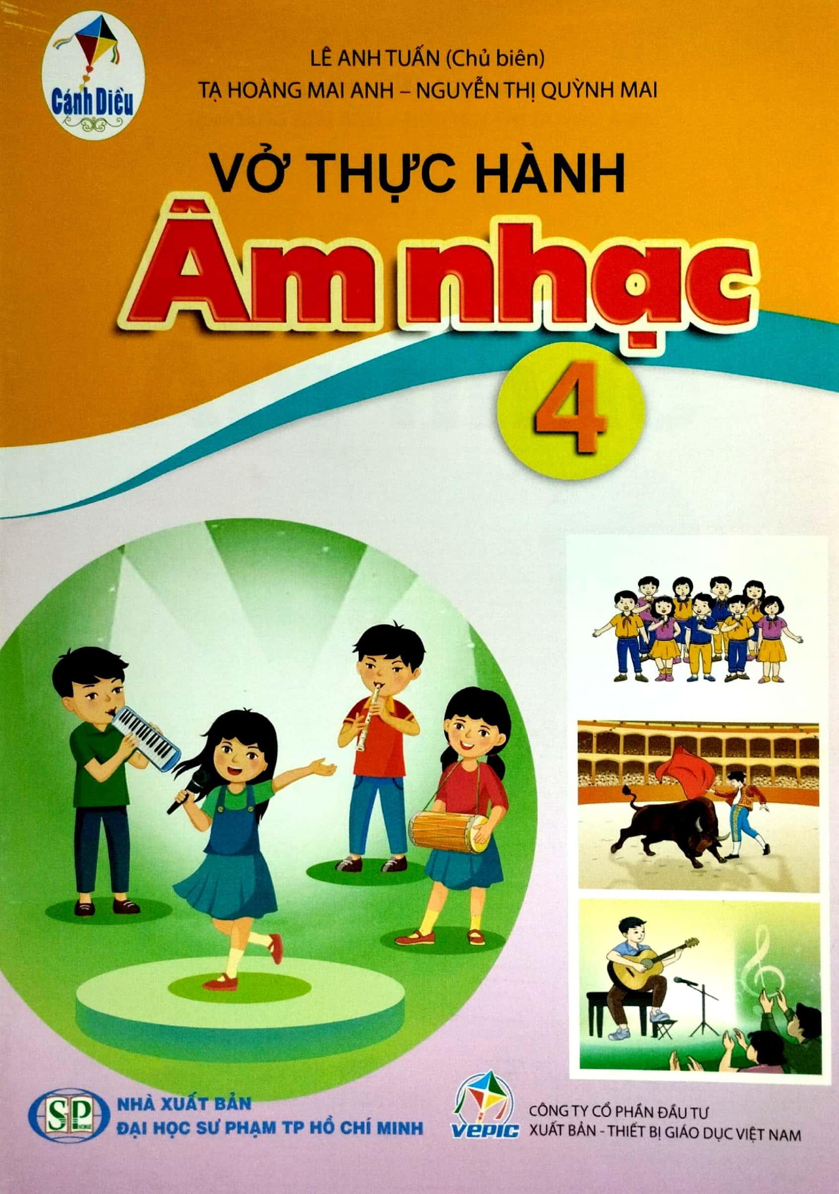 Vở Thực Hành Âm Nhạc 4