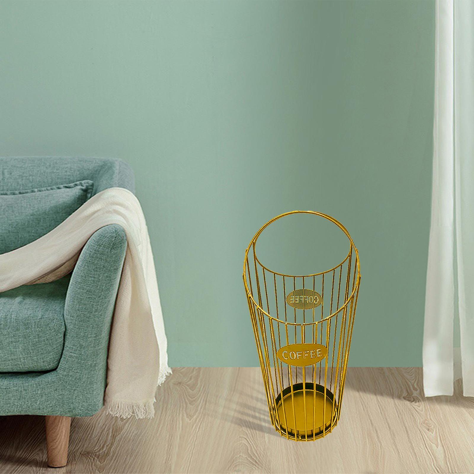 Iron Art Coffee Capsule Container Holder Organizer for Coffee Creamer Hotel