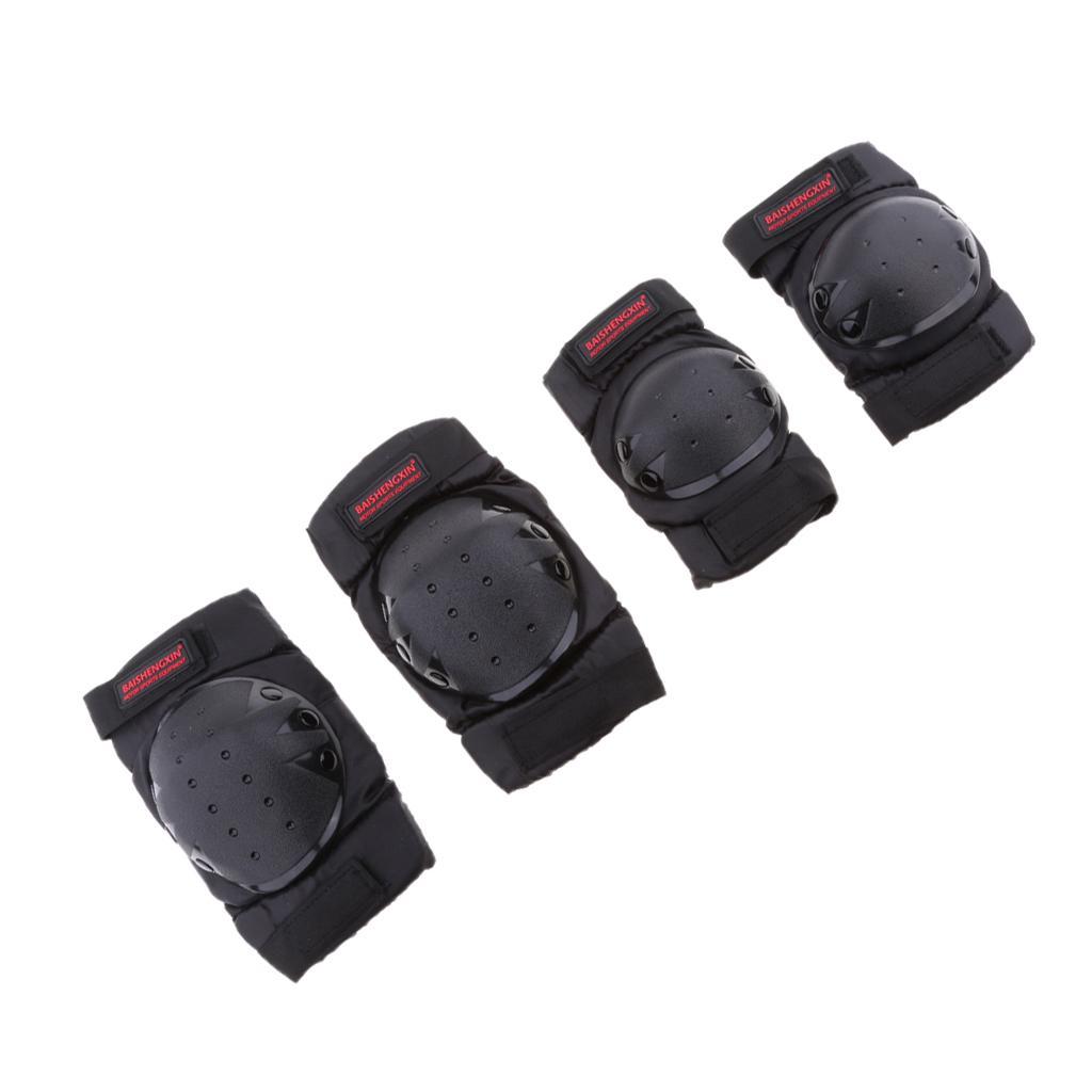 1Set Motorcycle Motocross Cycling Elbow and Knee Pads Protector Guard