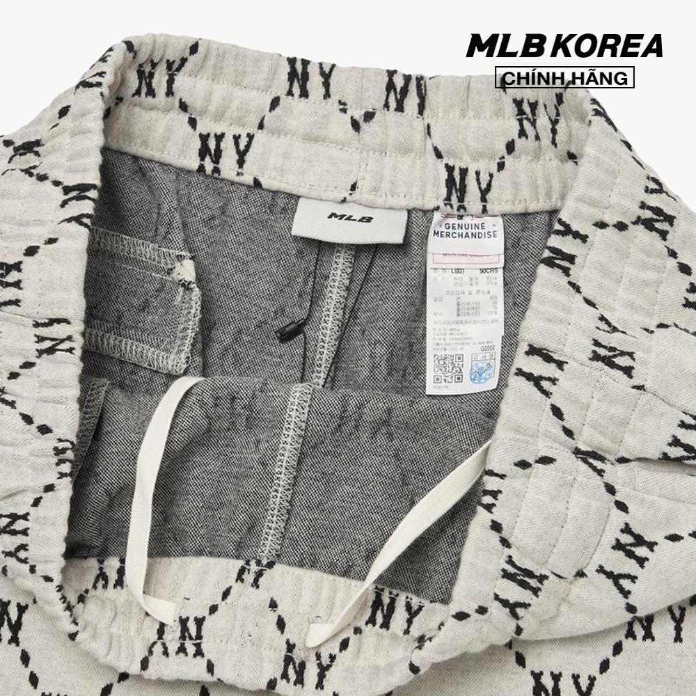 MLB - Quần shorts lưng thun Dia Monogram Allover 3ASPM0124