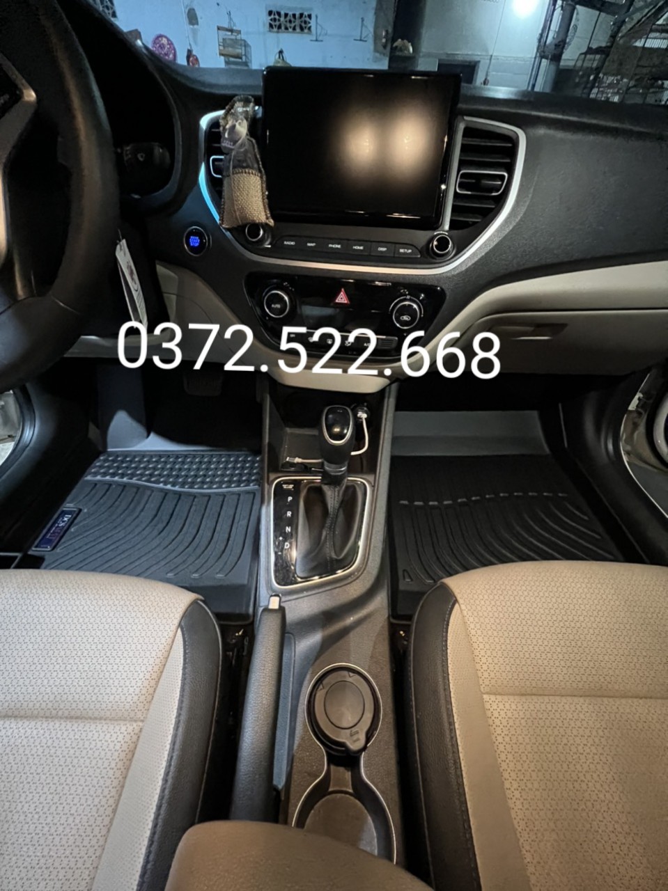 Thảm lát sàn cho xe Hyundai Accent 2017 - đến nay thương hiệu DCSMat, chất liệu TPE cao cấp
