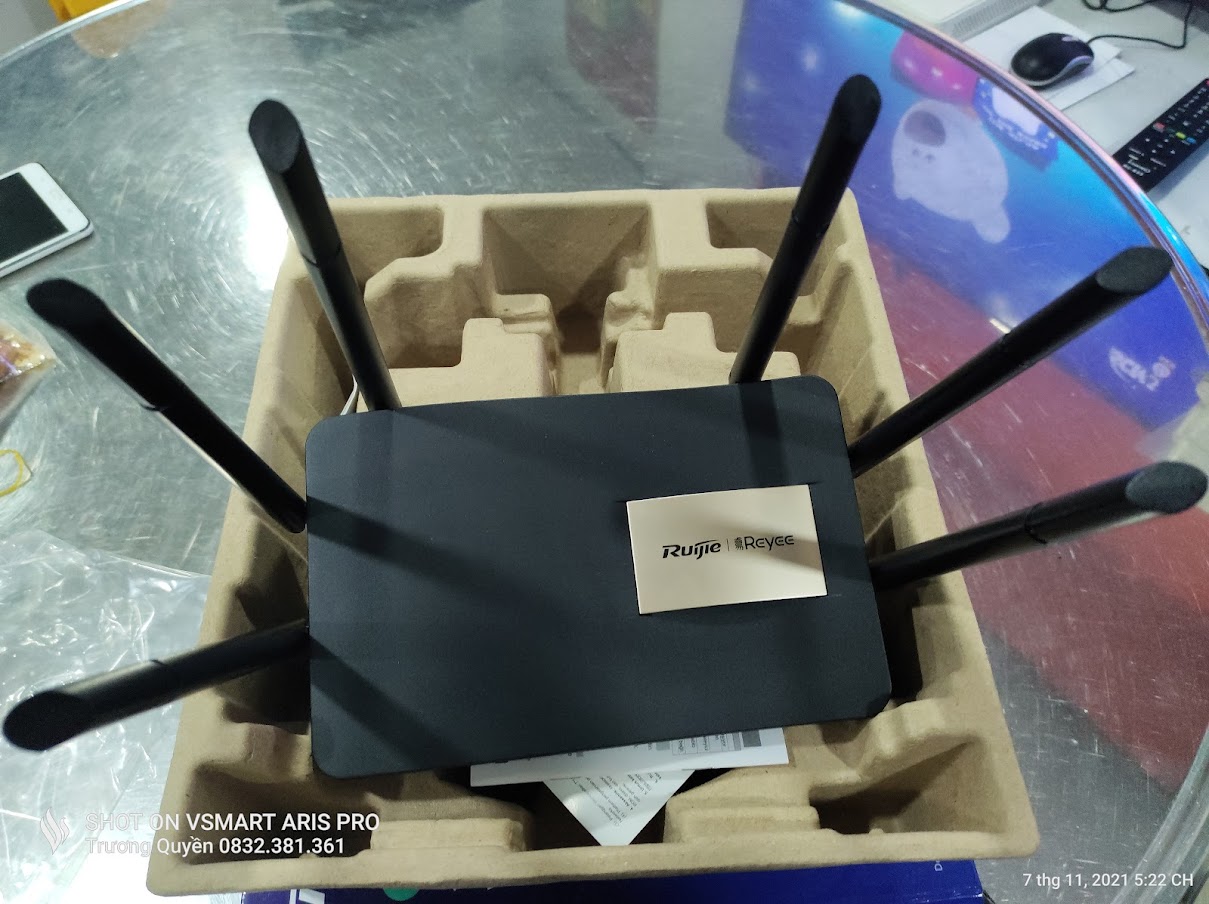 Router Wifi 2 băng tần RG-EW1200G PRO - Hàng Chính Hãng