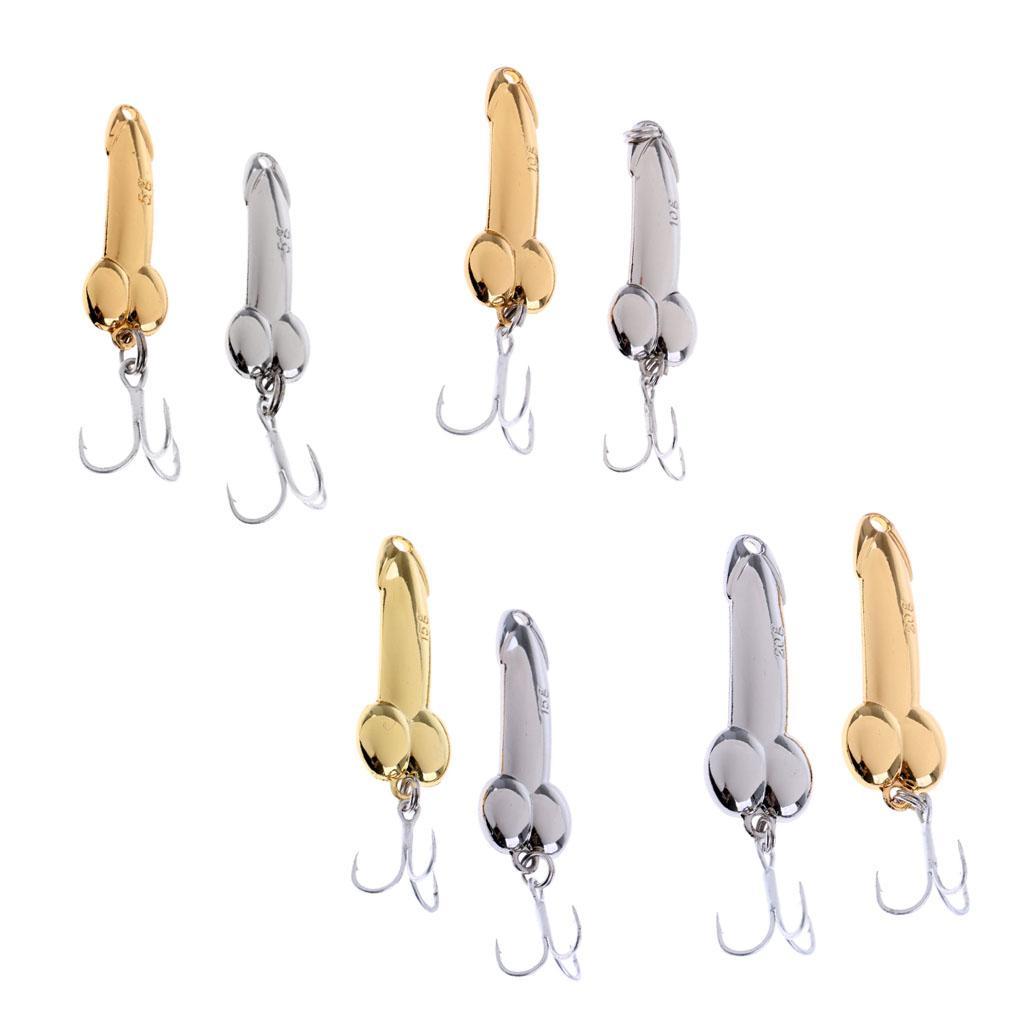 2-4pack Spoon Fishing Lures Spinner Baits Metal Hard Sequins Lures Treble Hook