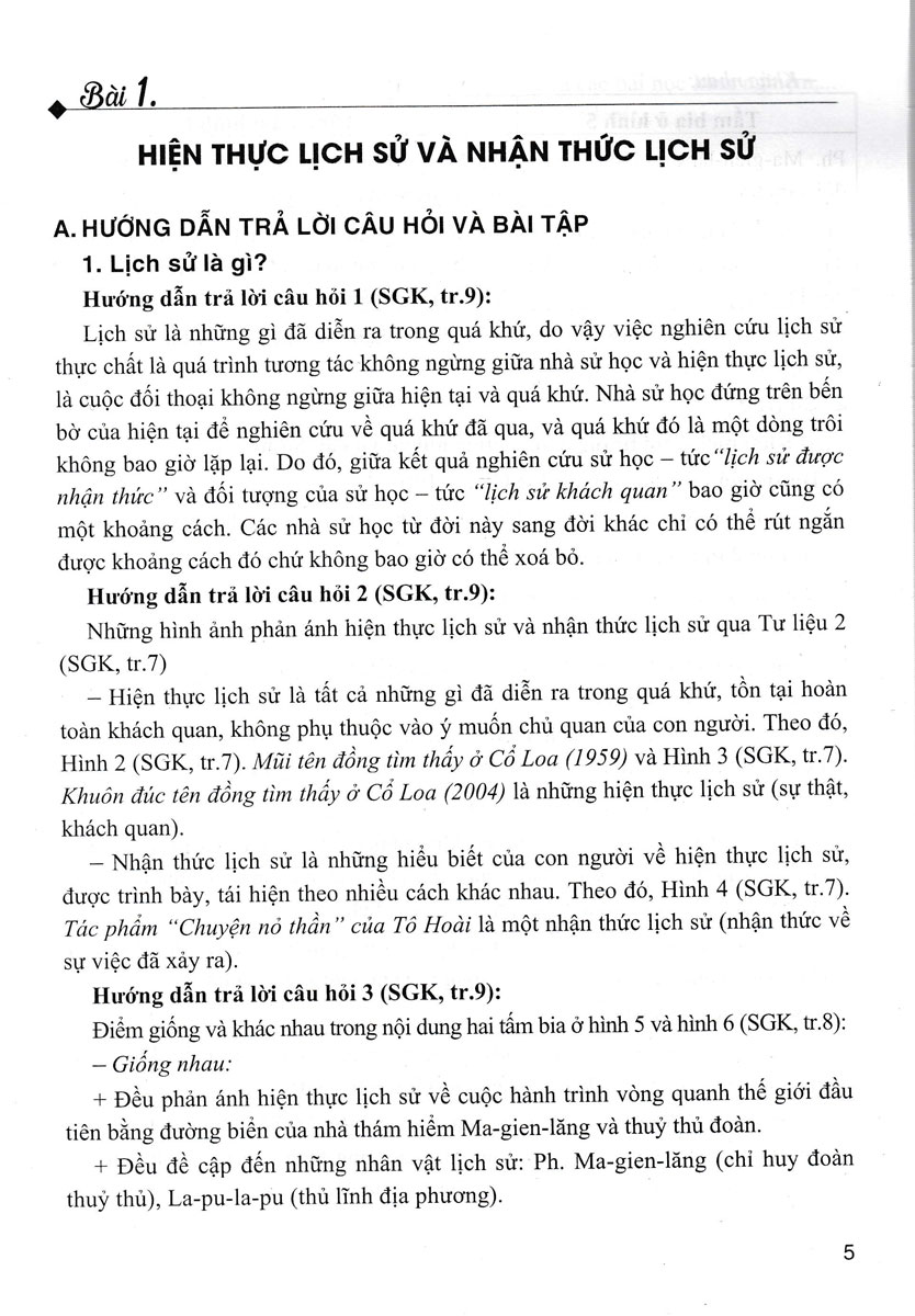 Hướng Dẫn Trả Lời Câu Hỏi Và Bài Tập Lịch Sử Lớp 10 (Bám Sát SGK Kết Nối) - HA