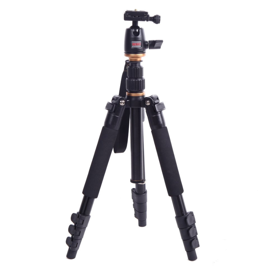 Chân Máy Ảnh Chuyên Nghiệp Tripod Beike Q555 - Hàng Nhập Khẩu