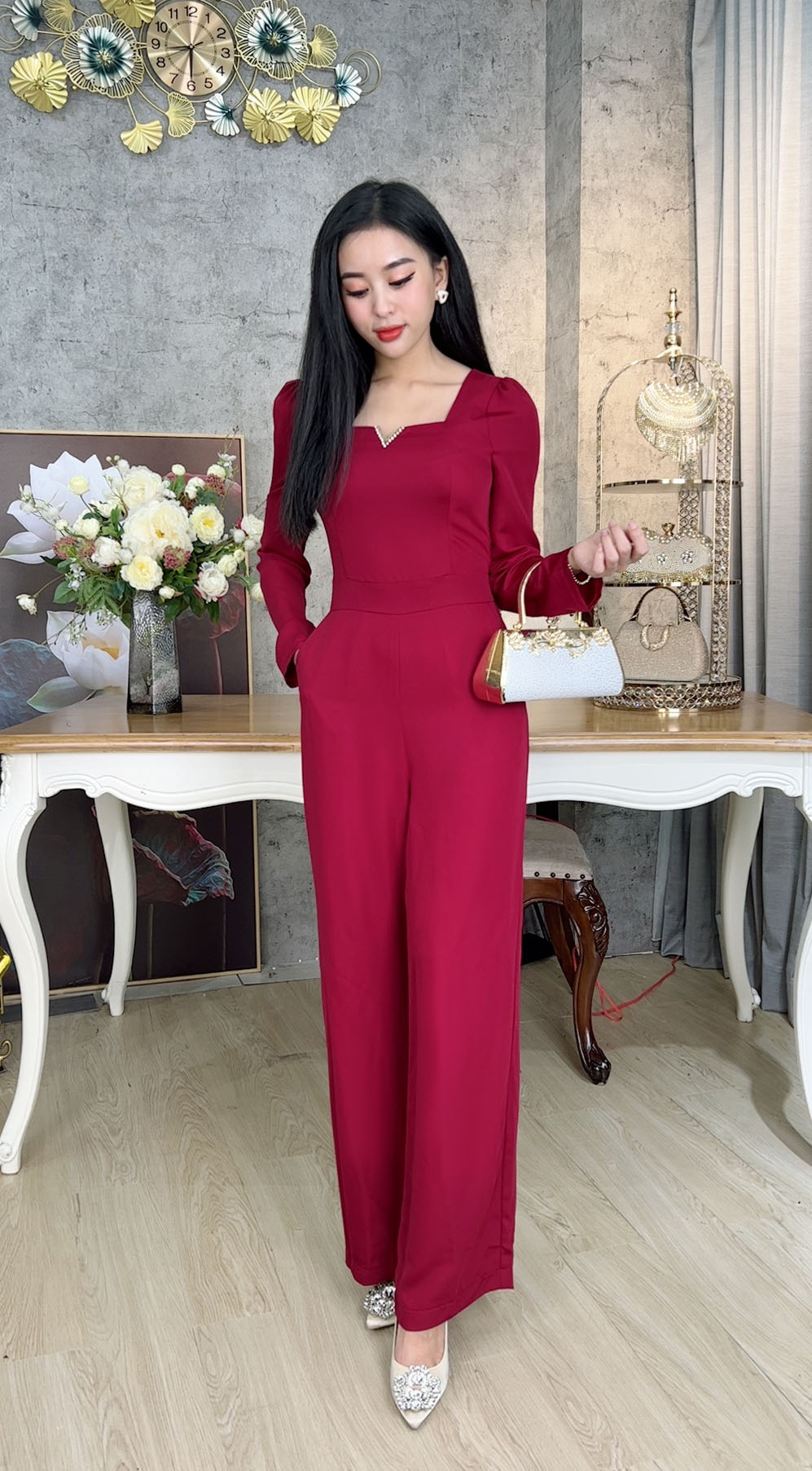 Bộ Trung Niên [ Linh Trà ] (LT 118) Trẻ Trung Thiết Kế Trang Nhã Thanh Lịch Bigsize Đi Làm Đi Tiệc Cho Bà Cho Mẹ U50
