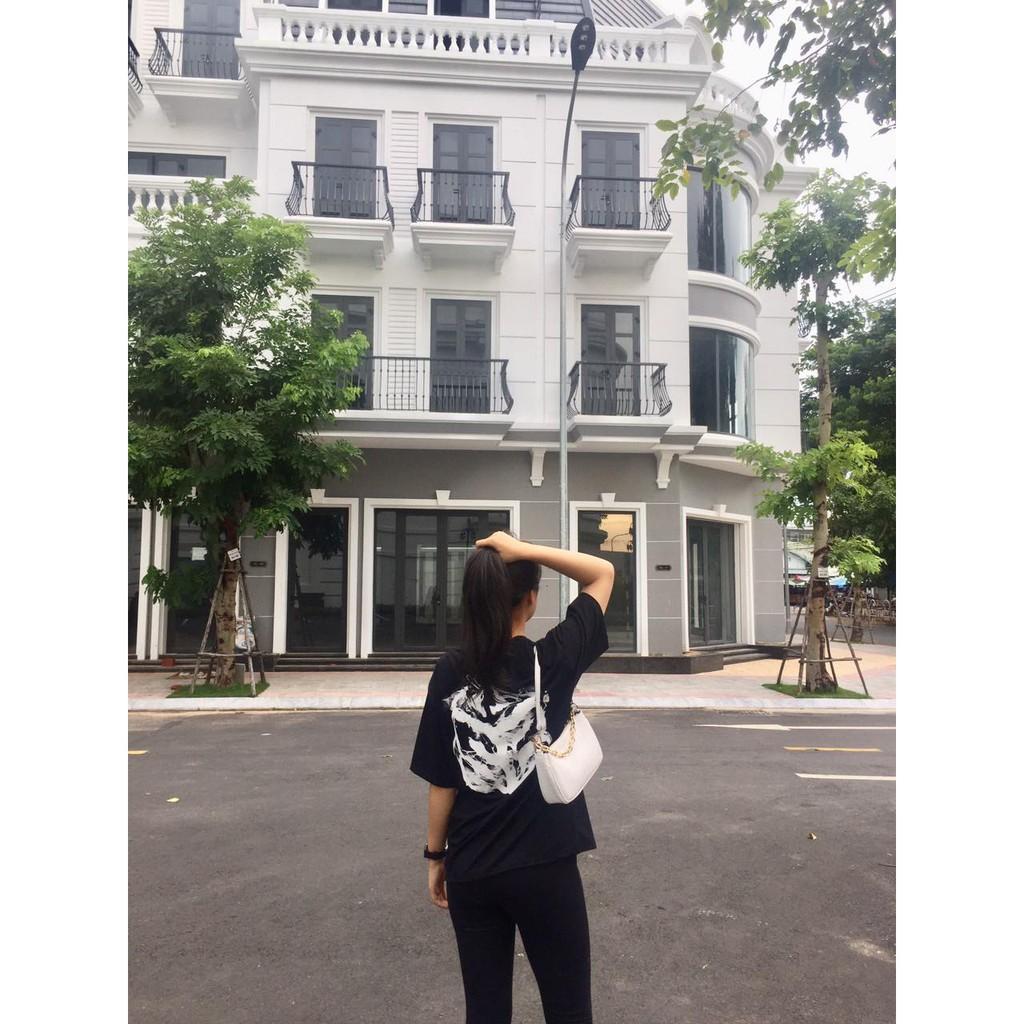 Áo Thun UNISEX Nam Nữ Tay Lửng From Rộng Giá Rẻ