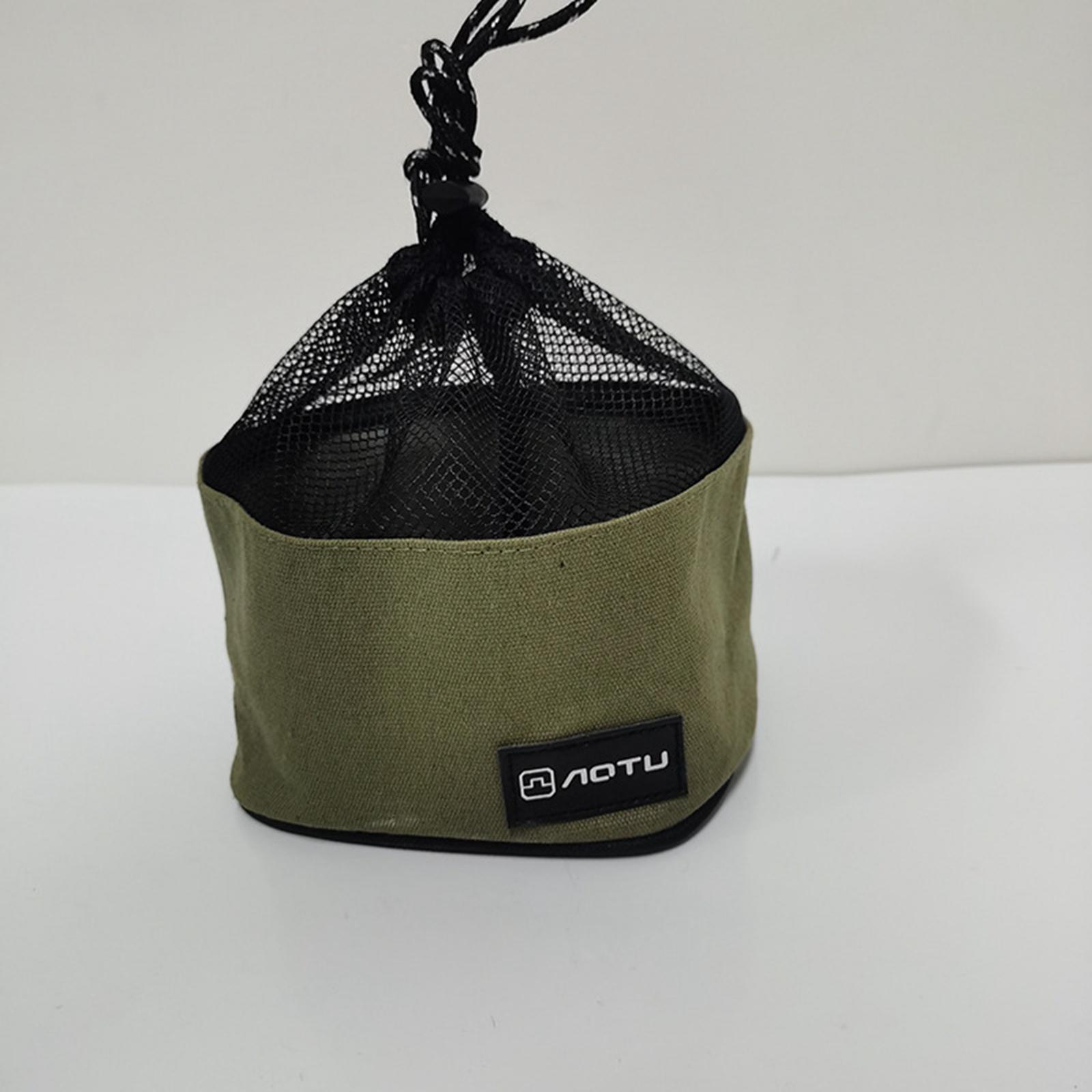 Camping Cookware Storage Bag Tote Utensil Drawstring Bag Cooking BBQ