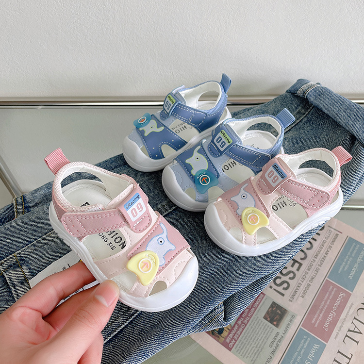 Giày Sandal quai hậu cho bé, giày tập đi siêu nhẹ, chống trơn trượt – GSD9110