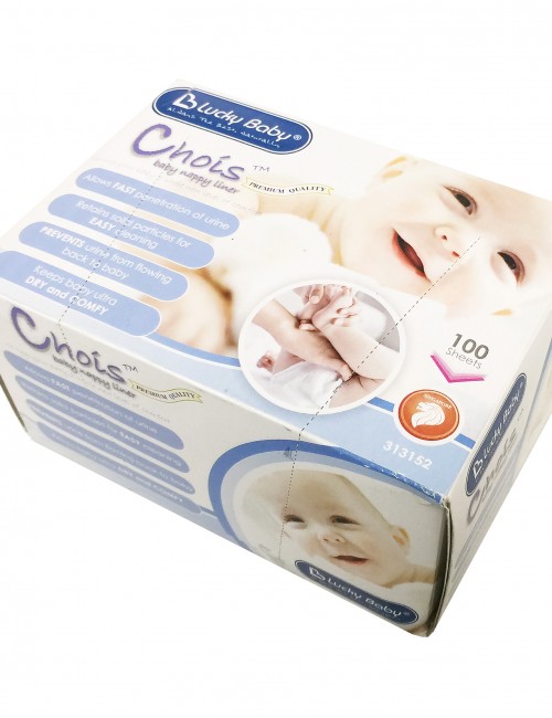 Hộp giấy lót cho tã / bỉm vải Chois Nappy Liner Lucky Baby