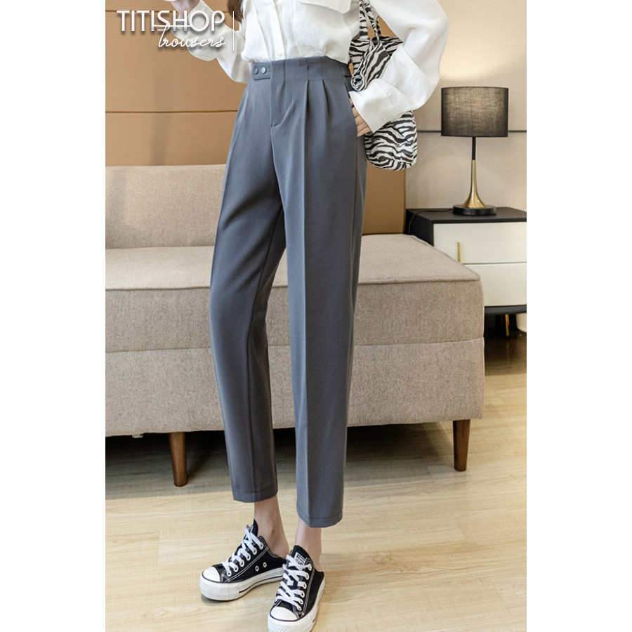 Quần tây Xanh lơ Titishop ACC207 Theo bộ