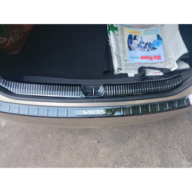 Chống trầy cốp trong, ngoài xe Toyota Vios 2019- 2022 Hàng titan cao cấp