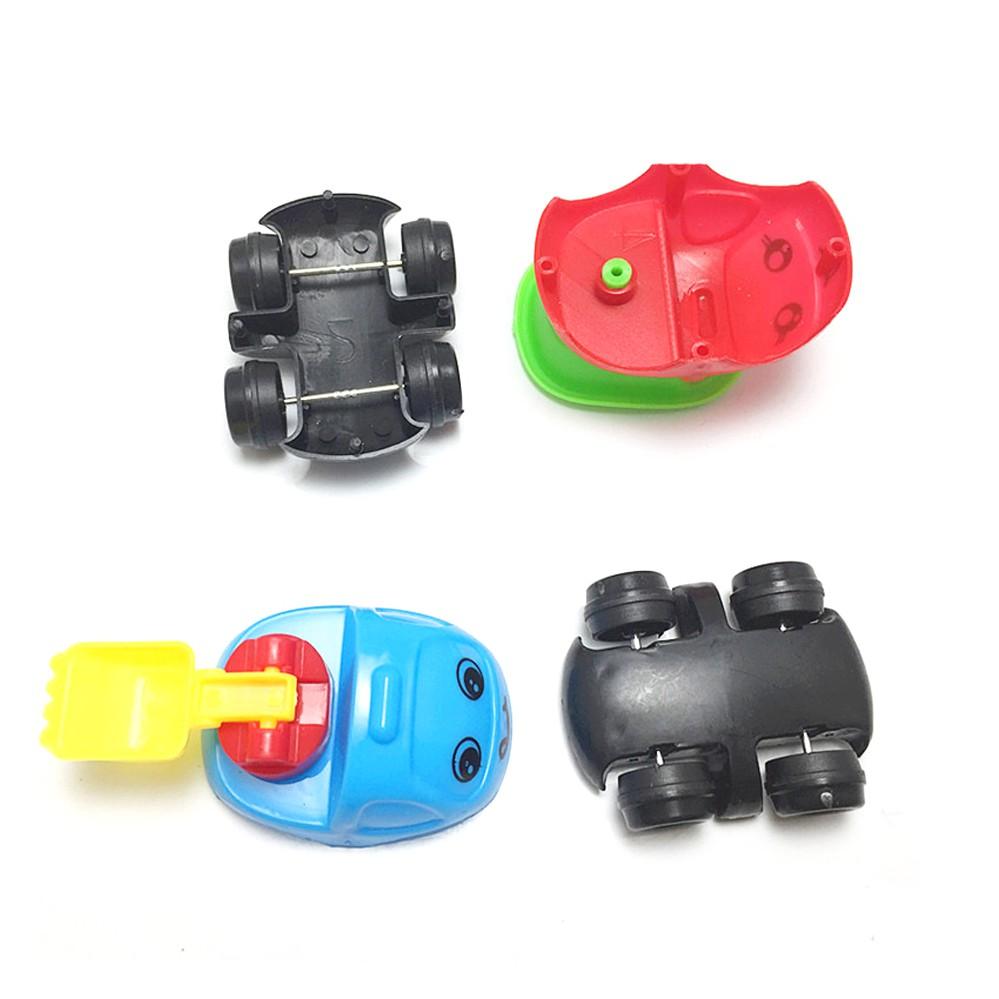 Bộ 20 đồ chơi xe ô tô công trình Vacimall Cars 5.5 cm xinh xắn nhựa PVC cho bé vui chơi