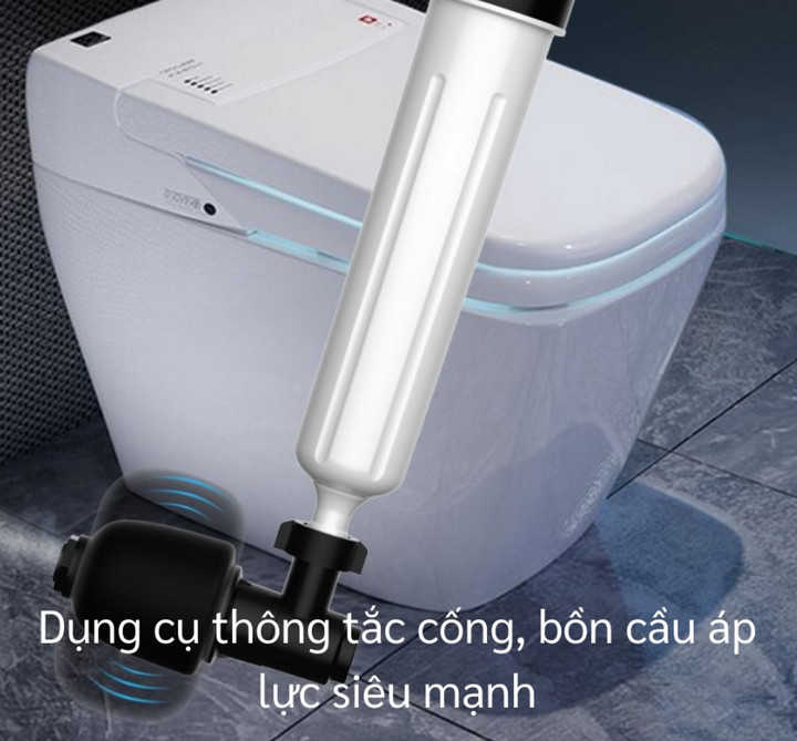 Máy Thông Tắc Bồn Cầu, Toilet Một Nút Nhấn - Home and Garden