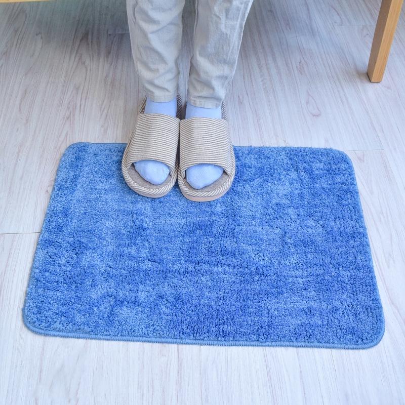 Thảm Chùi Chân Chống Trượt Màu Xám