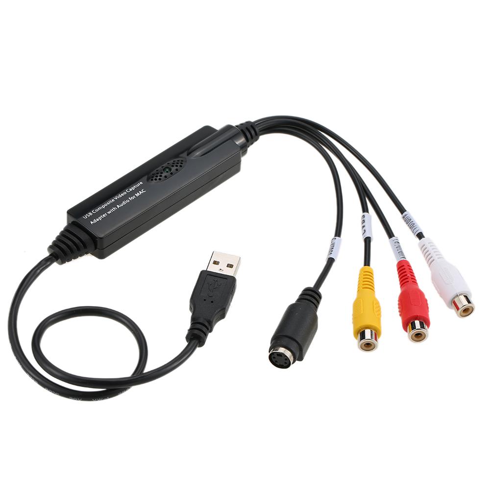 Đầu Chuyển Đổi Thẻ Ghi Hình Video cho MAC OS 10.4 - 10.12 Máy quay VHS Tape VCR DVD TV Box