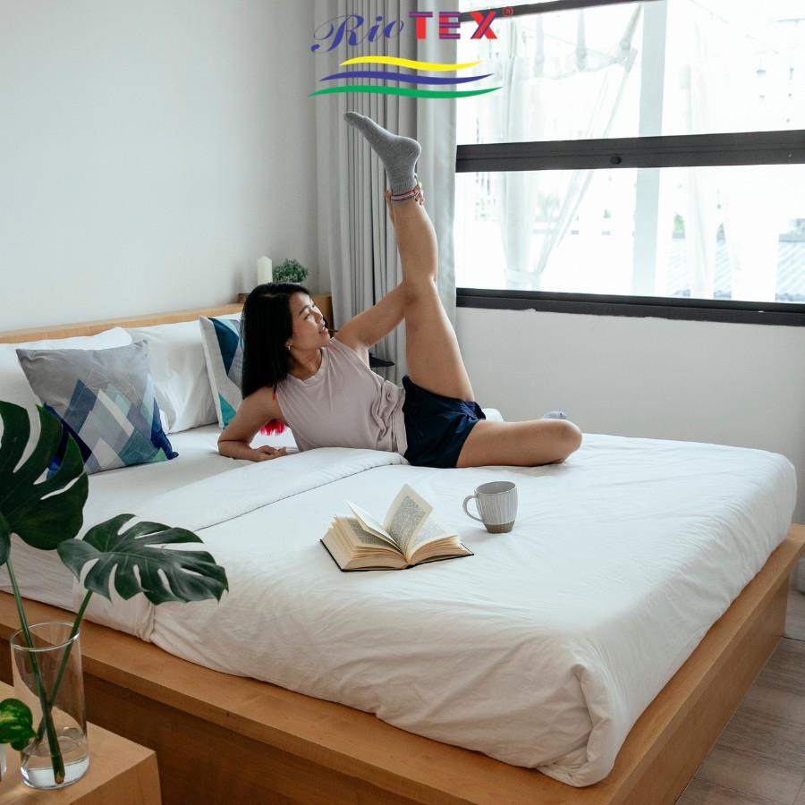 Vỏ Chăn Cotton Khách Sạn Kích Thước 1m6mx2m/ 1m8x2m/ 2mx2m2/ 2.2mx2.4m