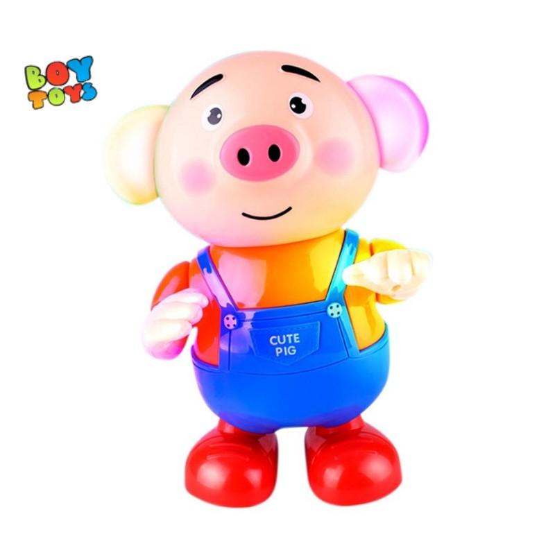 Đồ chơi chú Heo Pig Dance nhảy múa có nhạc và đèn thú vị cho bé