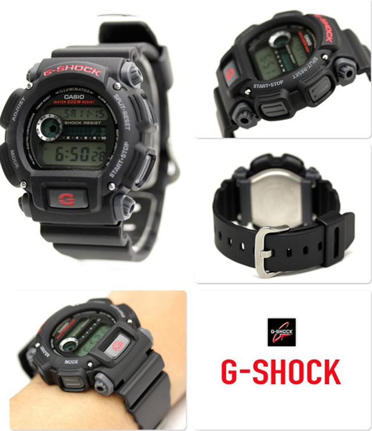 Đồng hồ nam dây nhựa Casio G-SHOCK DW-9052-1VDR