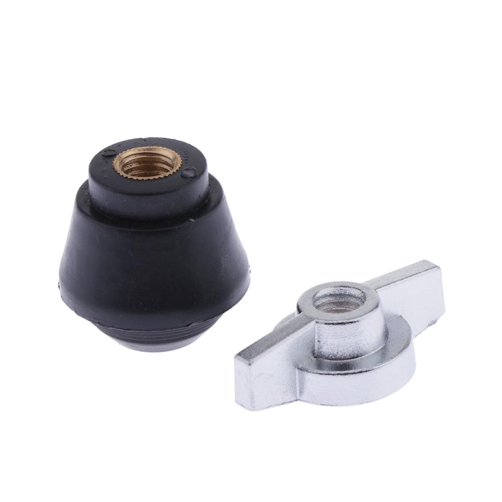 Sunnimix Cao Su Tom Trống Chân Bàn Chân Nhỏ Bộ 3 Phù Hợp Với Hầu Hết Các Chuẩn Ôm Chân