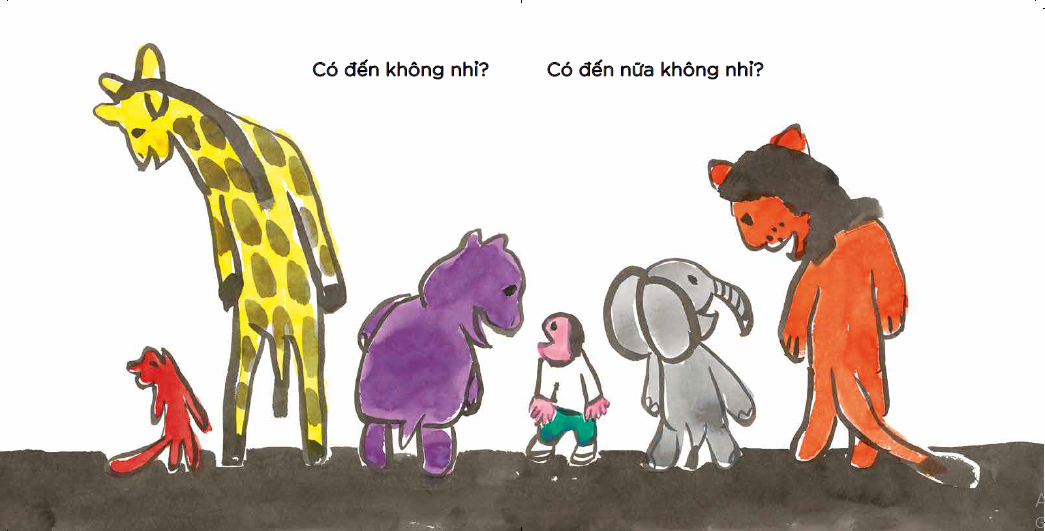 Ehon - Làm quen với sách cho bé 0-2 tuổi - Tàu Điện Có Đến Không Nhỉ?