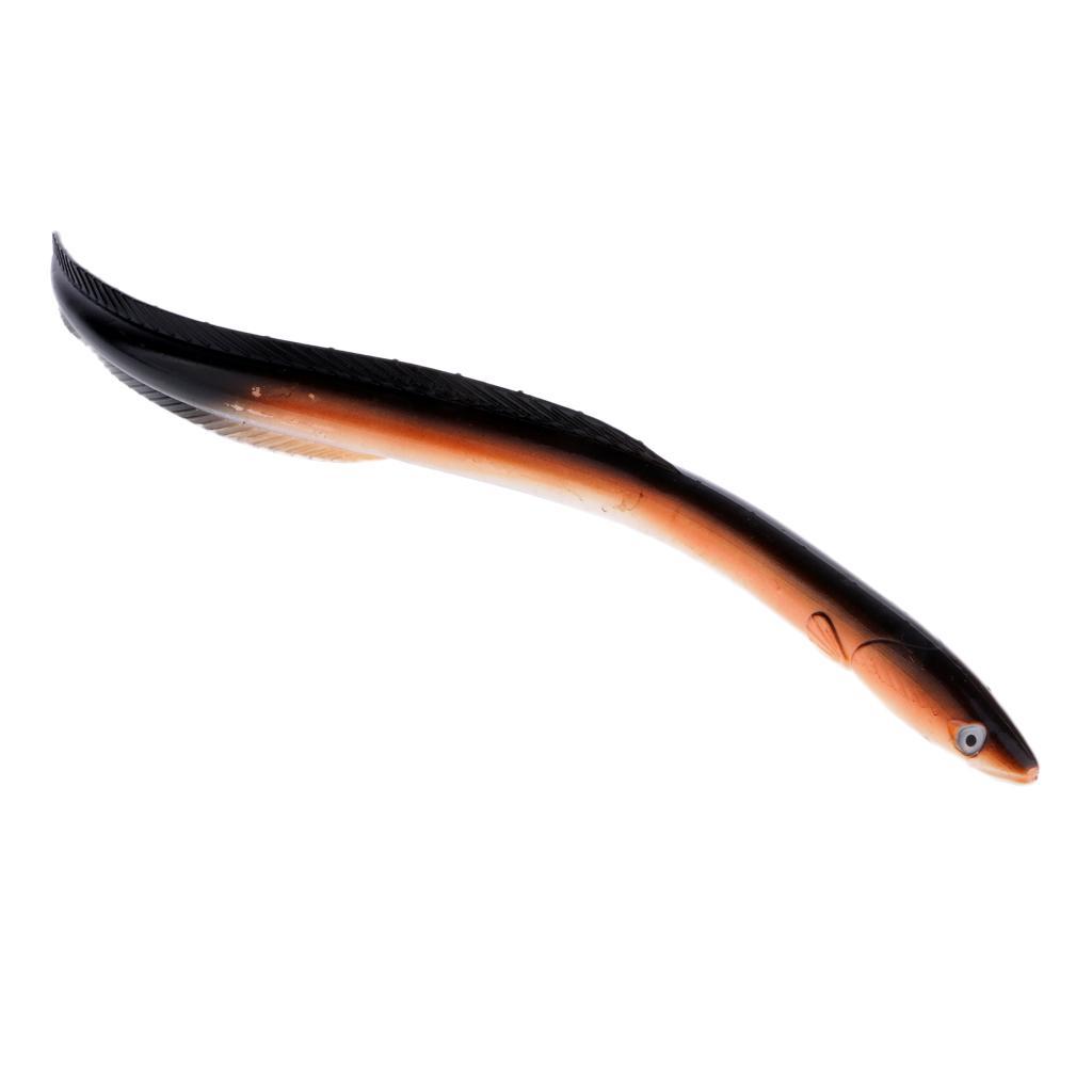 Fishing Bait Soft Silicone Realistic Eel Fishing Bait
