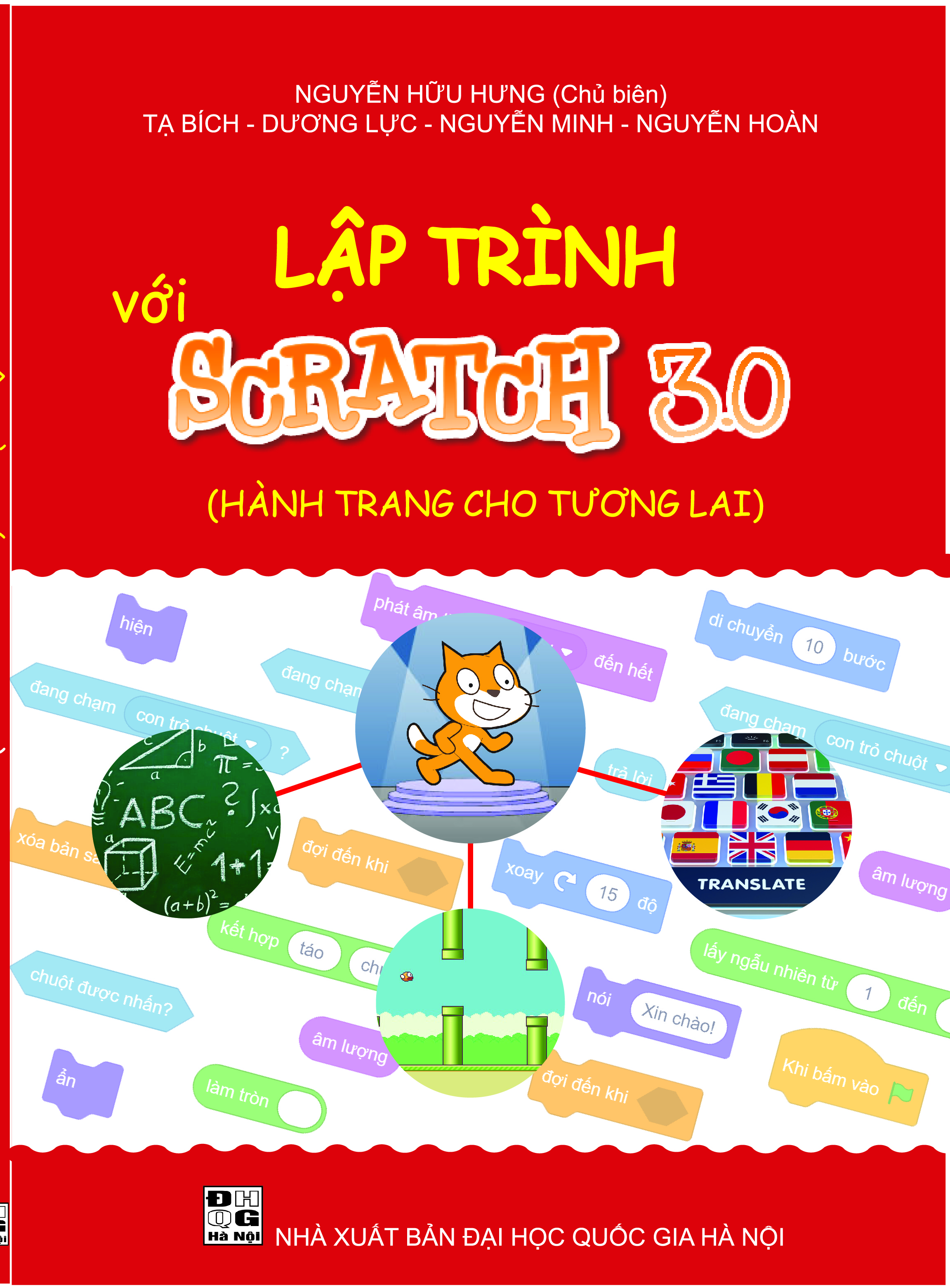 Combo bộ sách học lập trình Scratch 3.0 và luyện thi hội thi tin học trẻ