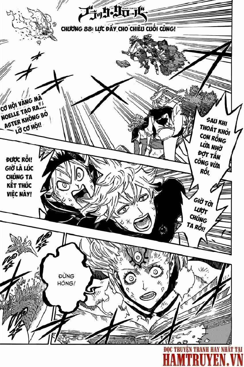 black clover - pháp sư không phép thuật chapter 88 1
