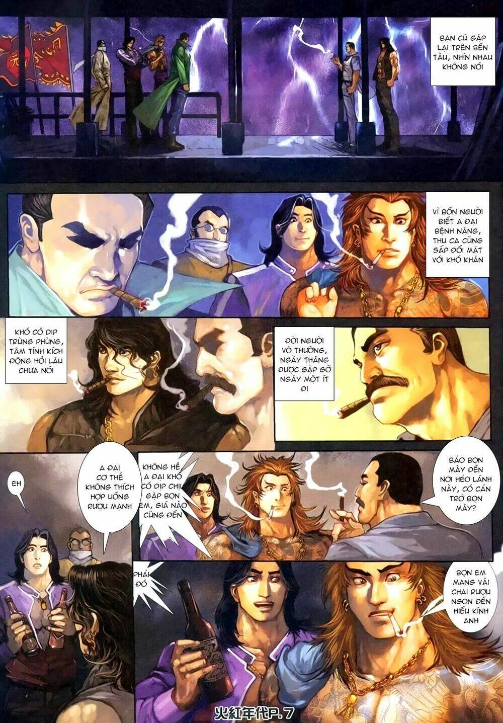 hỏa hồng niên đại hắc cốt đường chapter 153 4