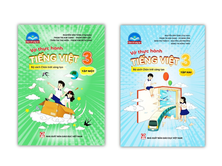 Sách - Combo Vở thực hành Tiếng Việt 3 - tập 1 + 2
