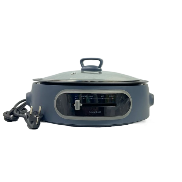 Nồi điện đa năng Lẩu & Nướng 4Lit Lock&Lock EJP542NVY - EJP542 Màu Navy - Hàng Chính Hãng