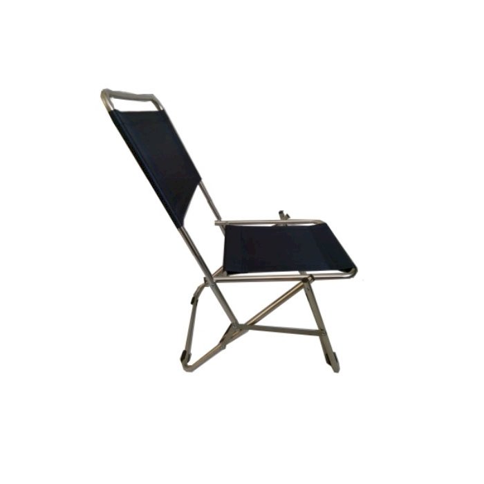 Ghế xếp inox loại trung Thanh Long GXI-L01 44 x 42 x 66 cm (Xanh dương)