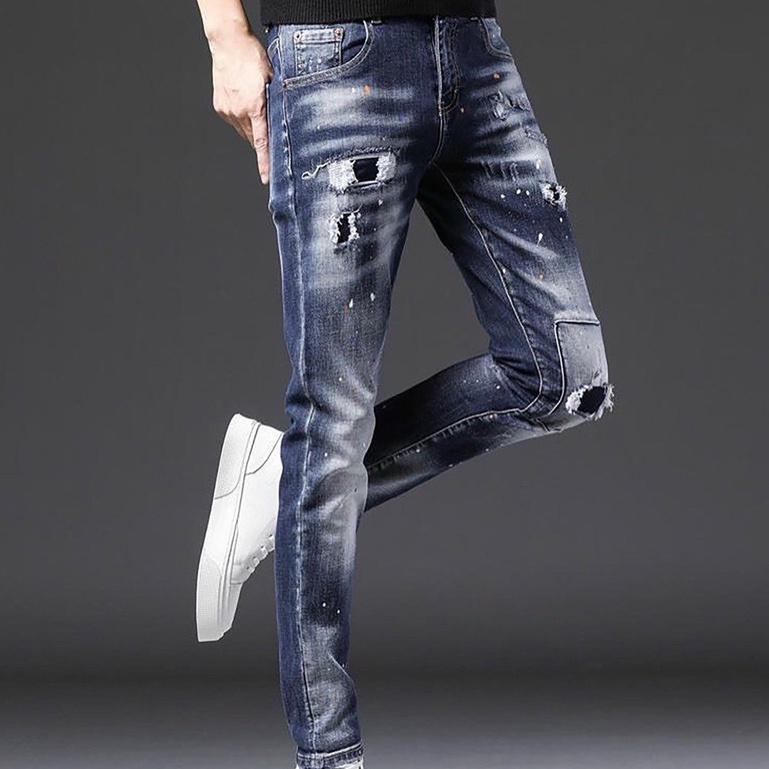 Quần jean nam chất bò co giãn- nhiều mẫu giá rẻ phong cách TINA ms9