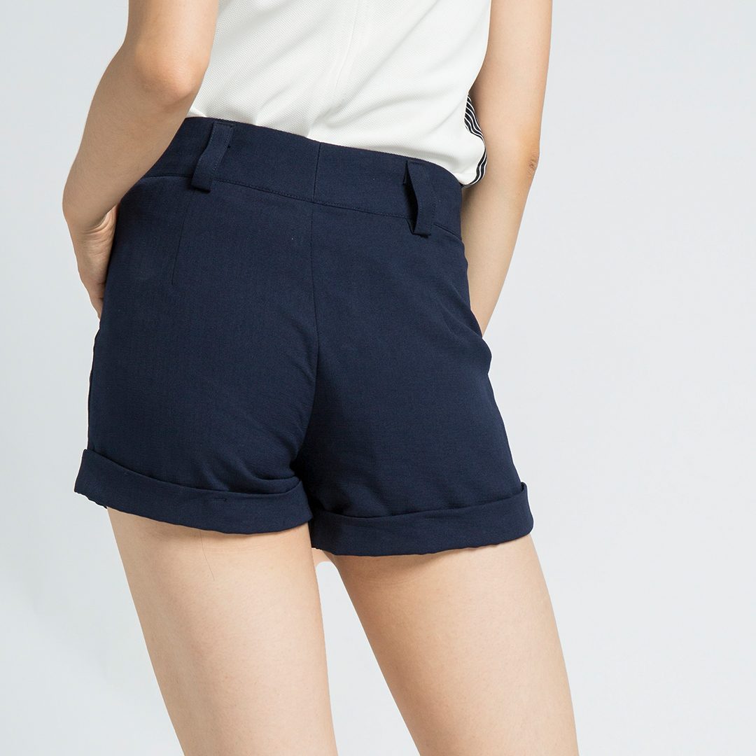 Quần Shorts Nữ Quần Ngắn Nữ Thời trang thiết kế Hity PAN027 (Xanh Thủy Thủ Sailor)