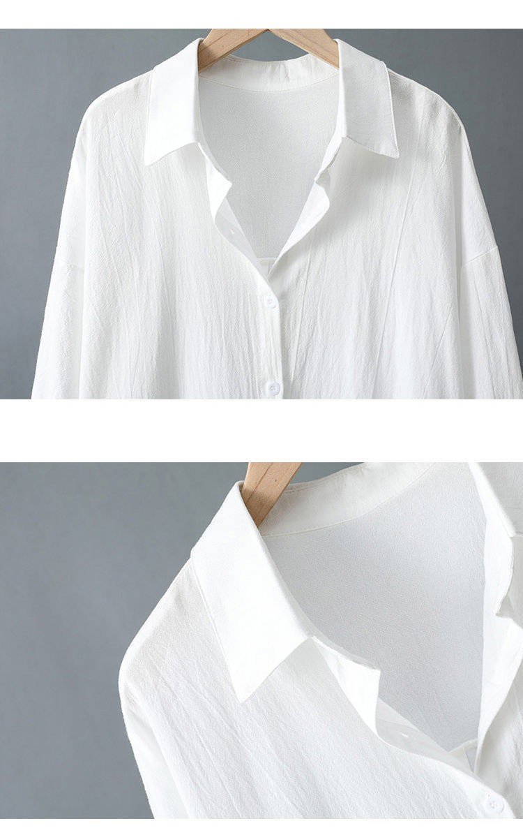Đầm sơ mi suông chất linen tạo cảm giác thoải mái, trẻ trung, năng động