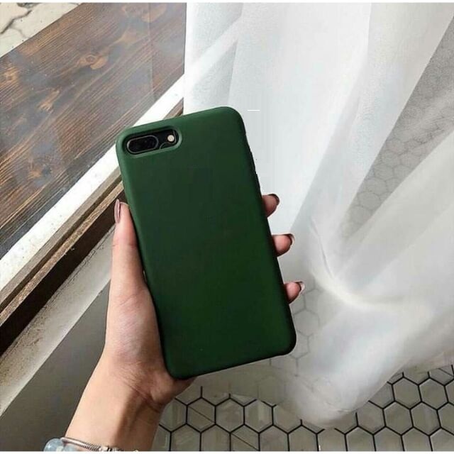 Ốp lưng dành cho iPhone 8 Plus chống bẩn silicon